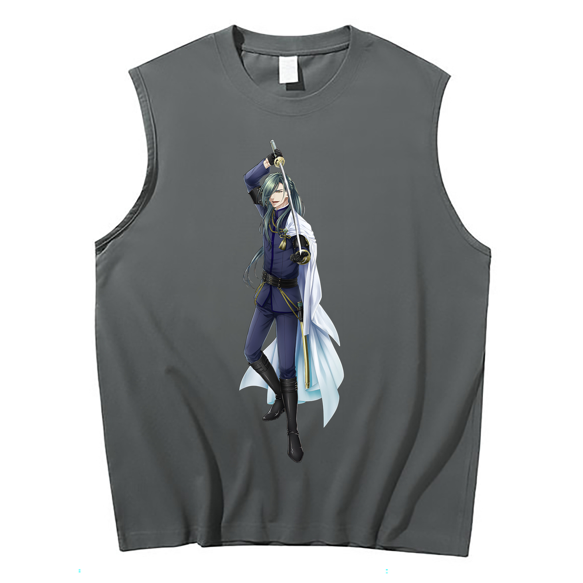 （画像用） 刀剣乱舞 Touken Ranbu コットン100％タンクトップ（フロントプリント）